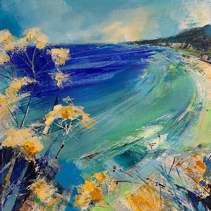 impressionist style landscape painting by Amanda Wheeler